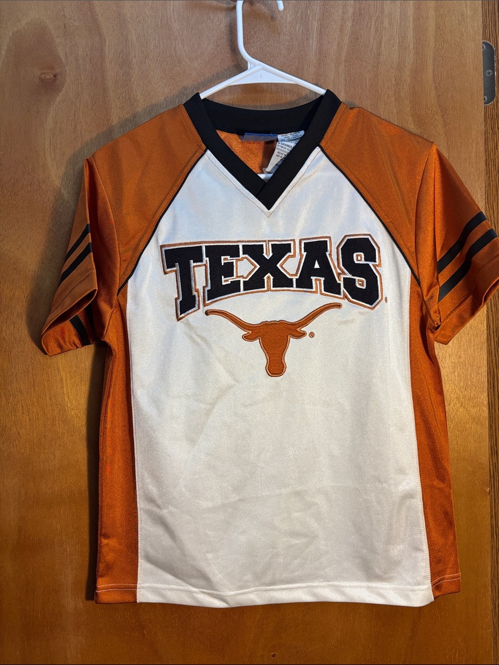 Texas Longhorns youth Orange and White Fan Jersey large 12/14